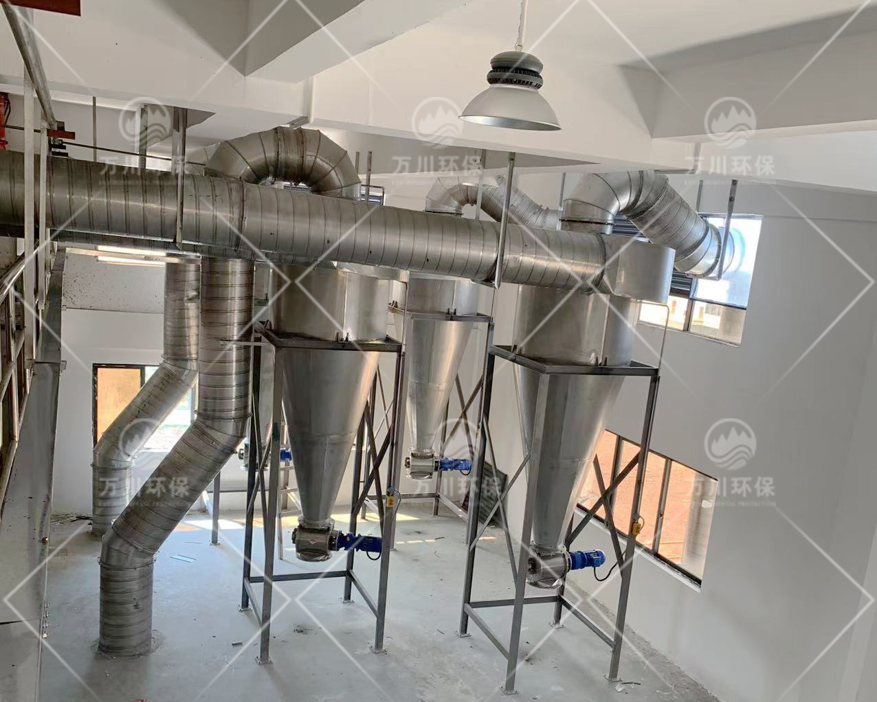 旋風(fēng)除塵器適合哪些工況進(jìn)行除塵？